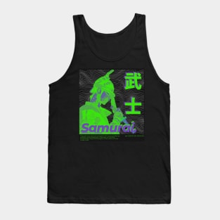 hypebeast aesthetic vaporewave samurai Tank Top